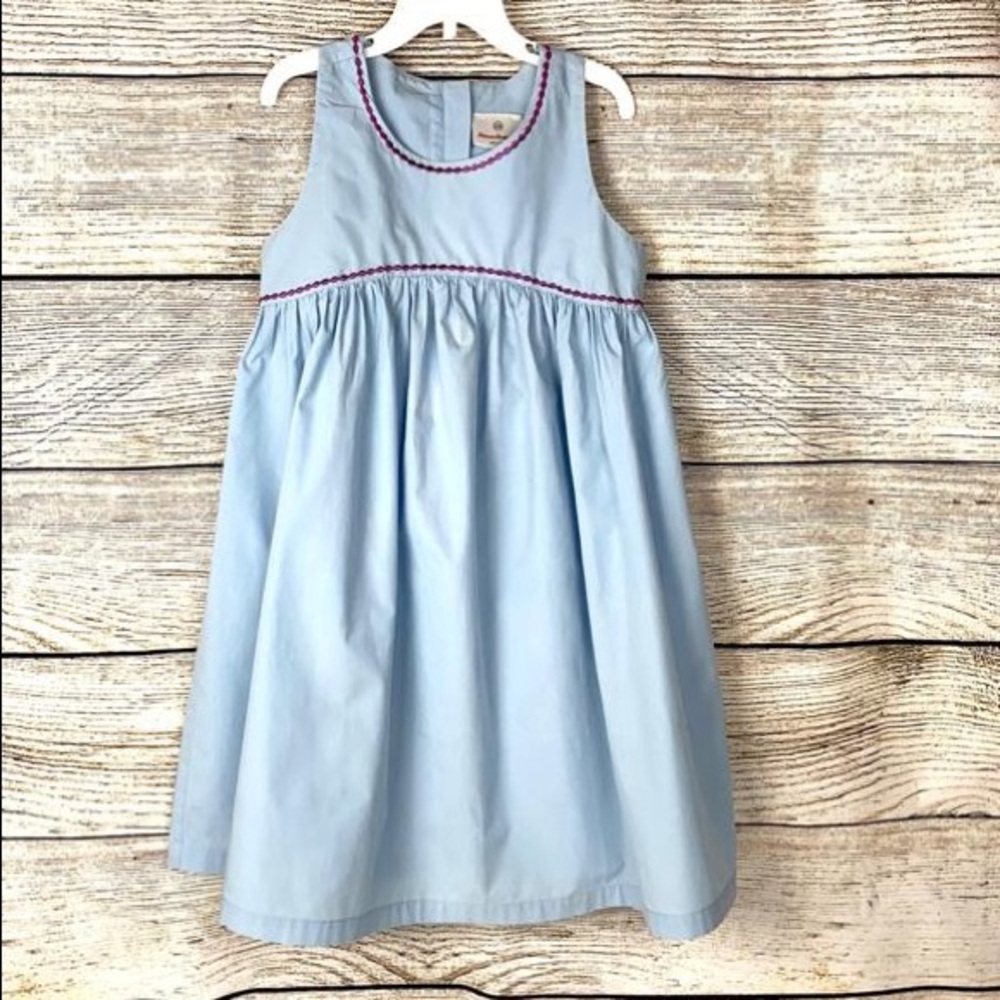 Hanna Andersson Sleeveless Cold Shoulder Dress